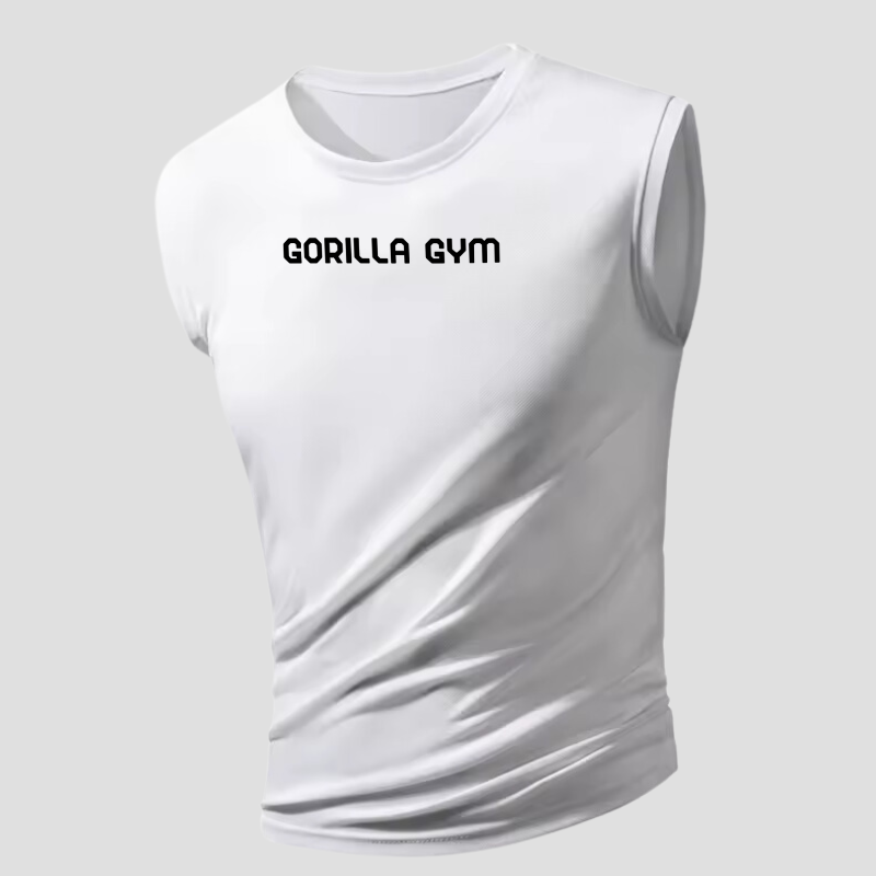 White Gorilla Tank Top