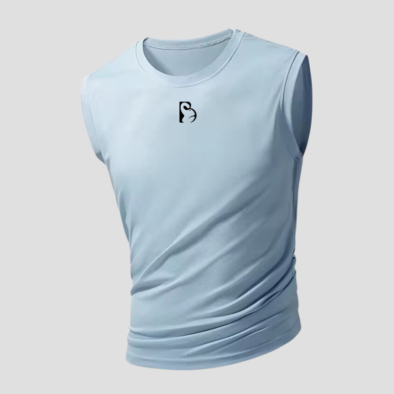 Light Blue Gorilla Tank Top