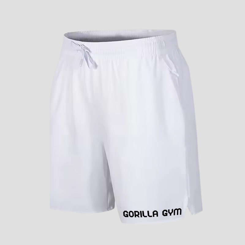 White Gorilla Training Shorts